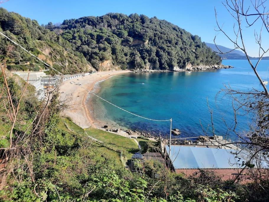 La Terrazza Sul Golfo Dei Poeti Con Vista Mare Lägenhet Pitelli Exteriör bild